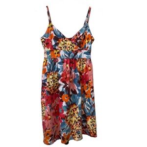 Old Navy Multicolor Abstract Dress